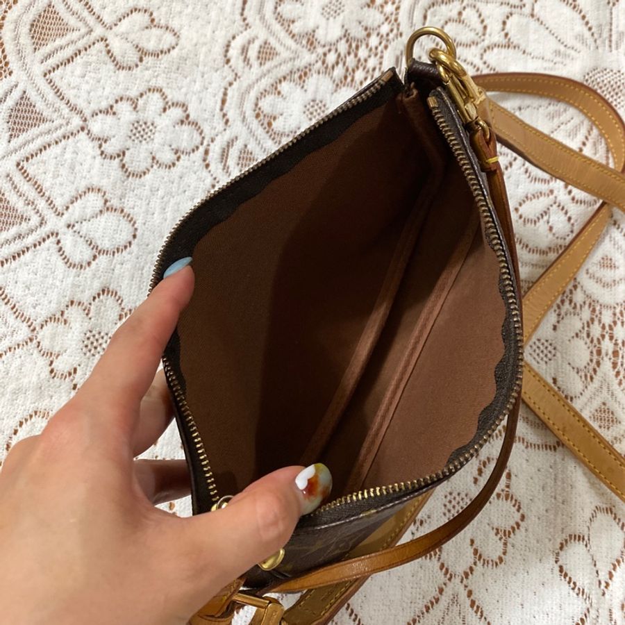LV 麻將包(日本東京二手精品拍賣會現場帶回)-13