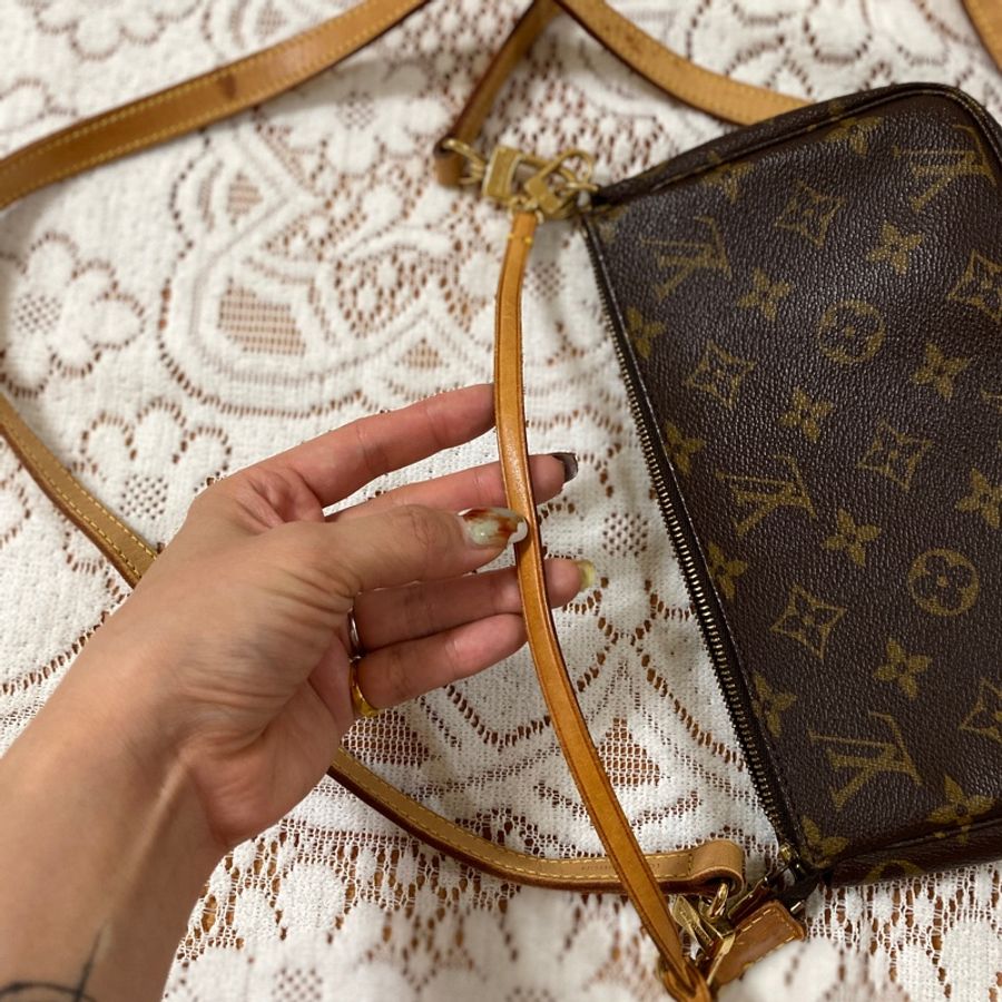 LV 麻將包(日本東京二手精品拍賣會現場帶回)-17