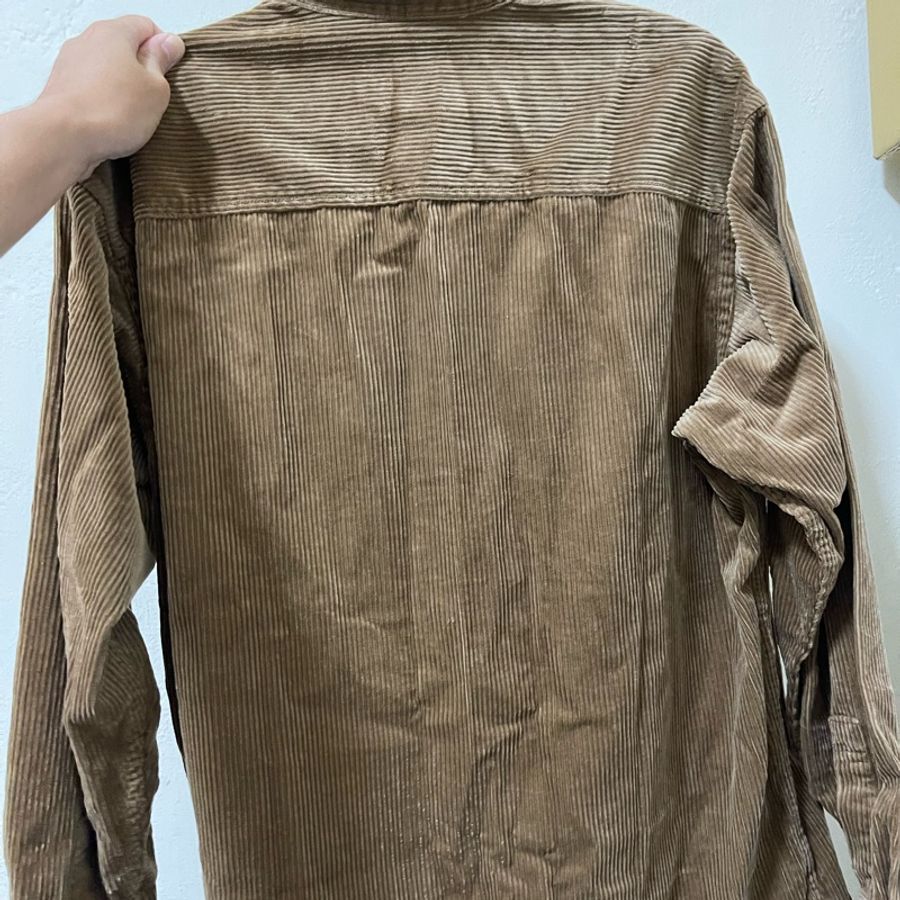全新Uniqlo燈芯絨工作衫（他團同步中）-4
