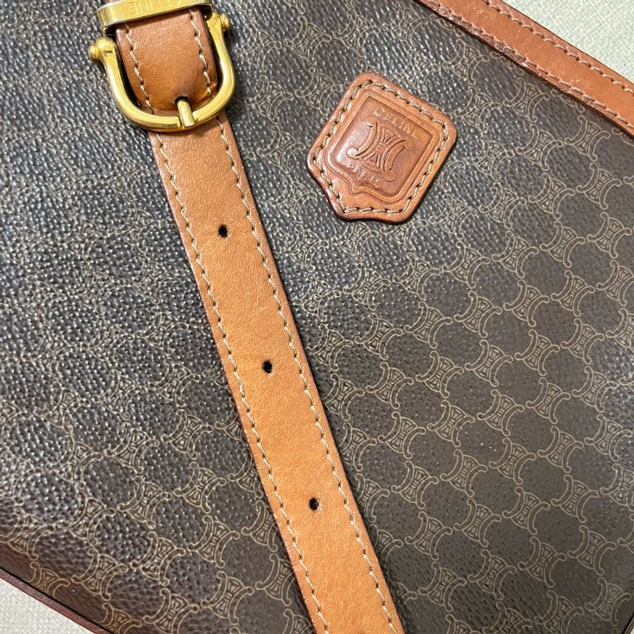 Celine Vintage 經典老花相機包-19