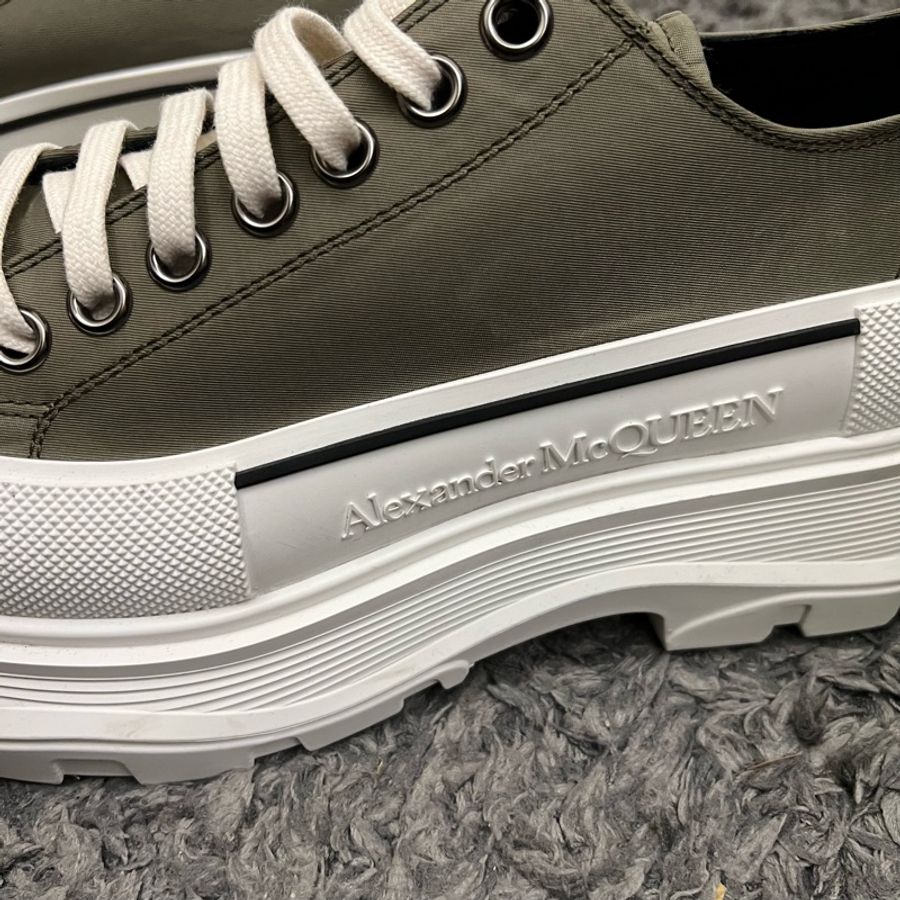 (已售出)Alexander McQueen 厚底休閒鞋 Tread Slick (大地綠)-6