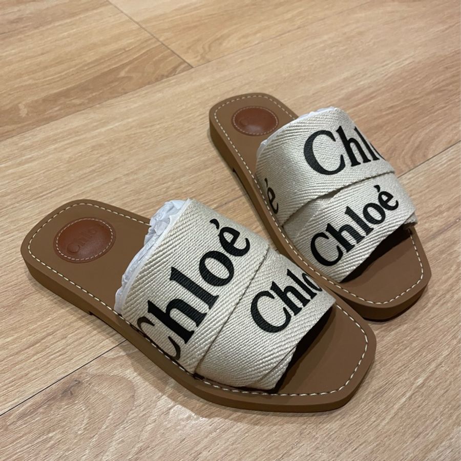 ［全新正品 台灣購證］Chloe woody 涼鞋 尺寸35 度假必備-1