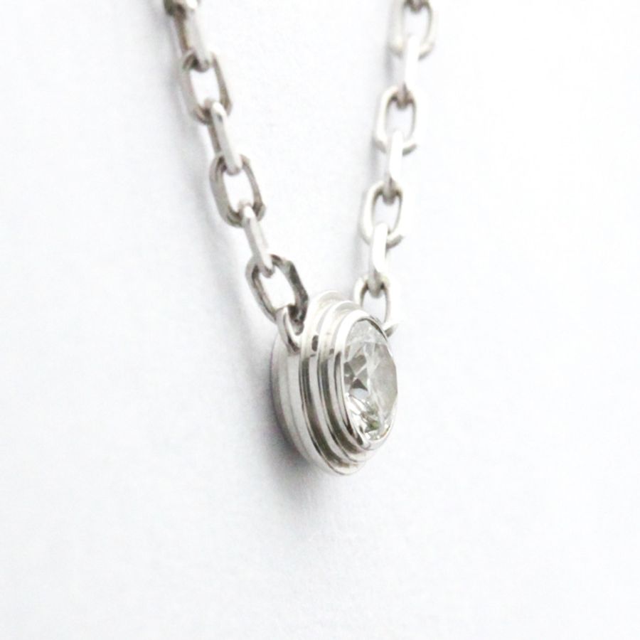 【日本直送】Cartier Diamants Légers De Cartier B7215900 白金 (18K) 鑽石男士、女士時尚吊墜項鍊克拉/0.09(銀)-2