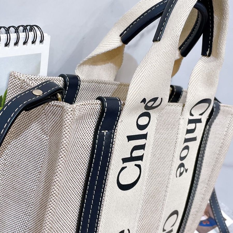 Chloe手提肩背兩用包黑色(保證正品)-5