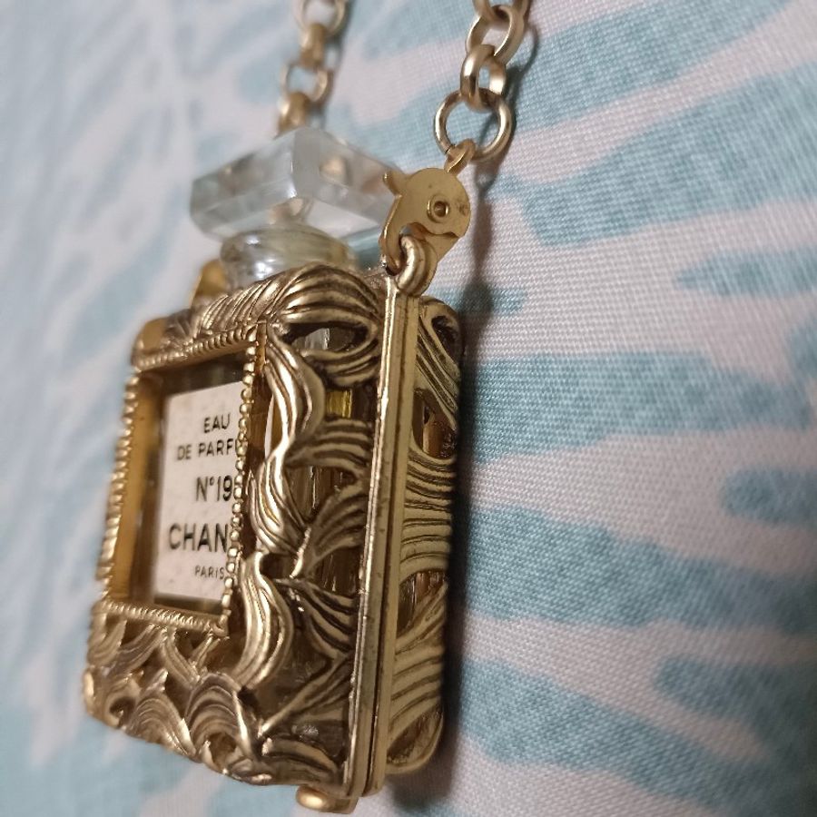 Chanel 香奈兒 vintage 經典香水項鍊-5