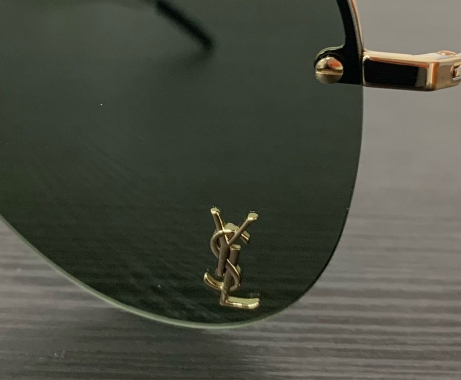 全新YSL Saint Laurent Aviator metal sunglasses 飛行員金屬太陽鏡 (男女皆可)-4