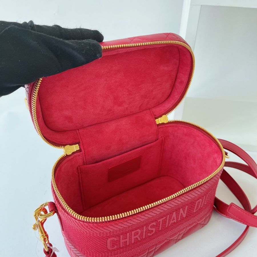 DIOR 騰格紋 化妝包 側背包-6