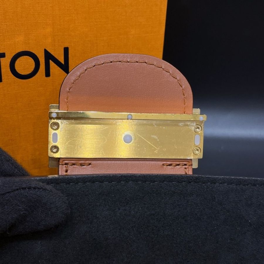 Louis Vuitton LV 老花字紋 Mini Dauphine達芙妮/斜背包/肩背包/二用包-9