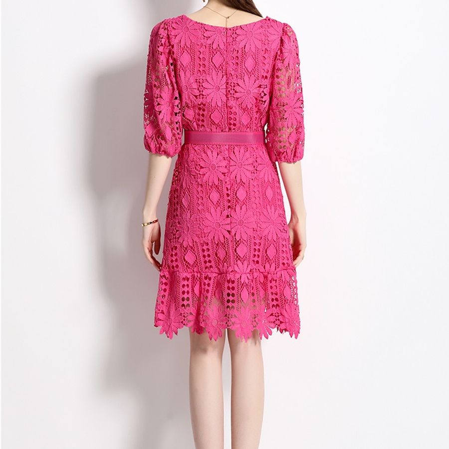 👗👗立體古董蕾絲洋裝👗👗-6