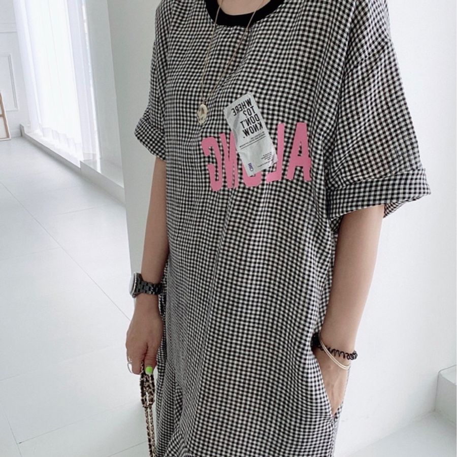 👗👗格子洋裝👗👗-2