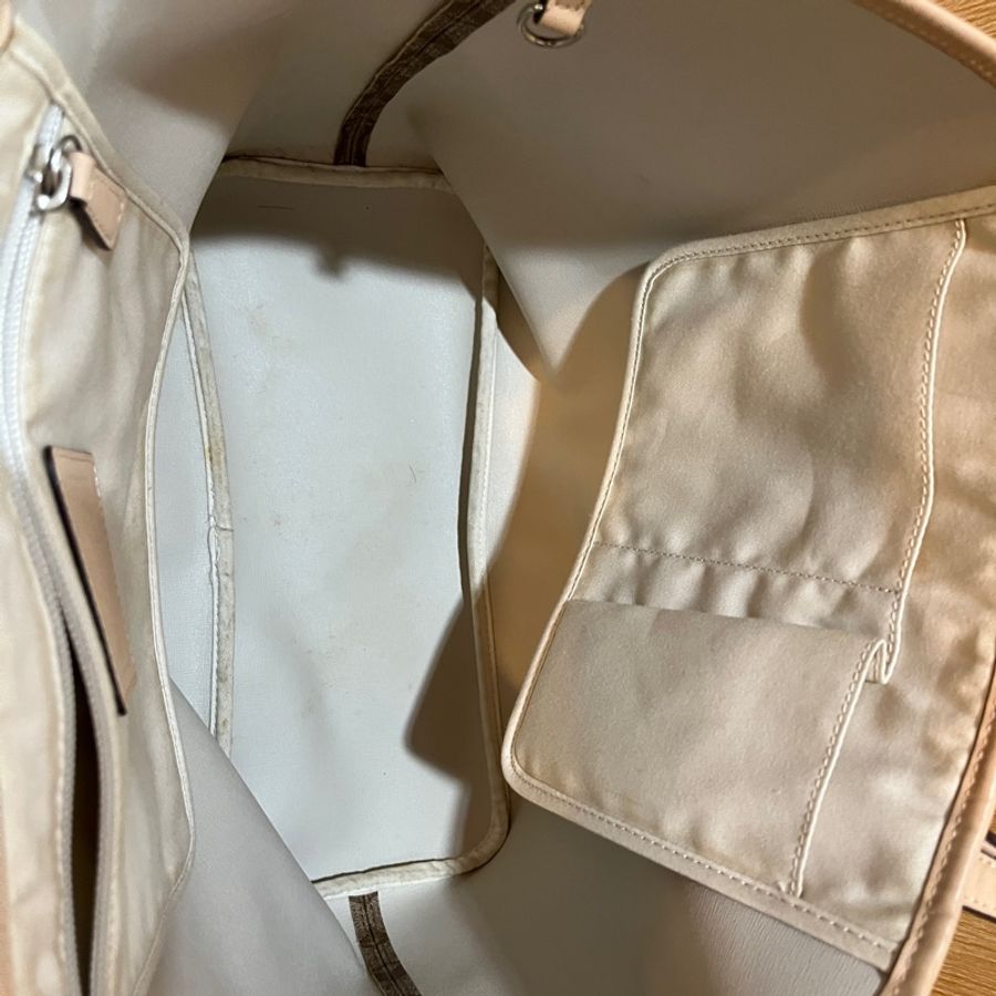 COACH 經典馬車緹花LOGO開放式托特包-6