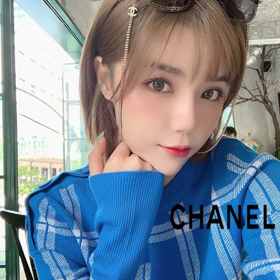 【預購】麗睛眼鏡Chanel【可刷卡分期】香奈兒 CH4244 單條鏈 太陽眼鏡 附可拆式香奈兒眼鏡鏈 小香太陽眼鏡-1