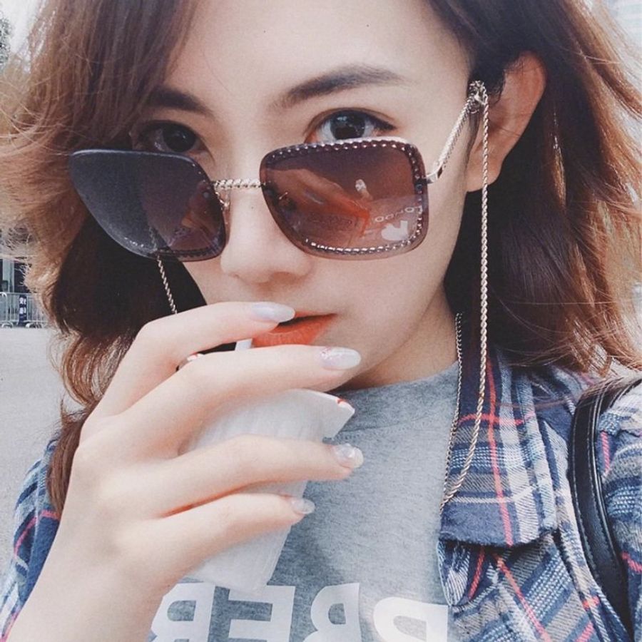 【預購】麗睛眼鏡Chanel【可刷卡分期】香奈兒 CH4244 單條鏈 太陽眼鏡 附可拆式香奈兒眼鏡鏈 小香太陽眼鏡-11
