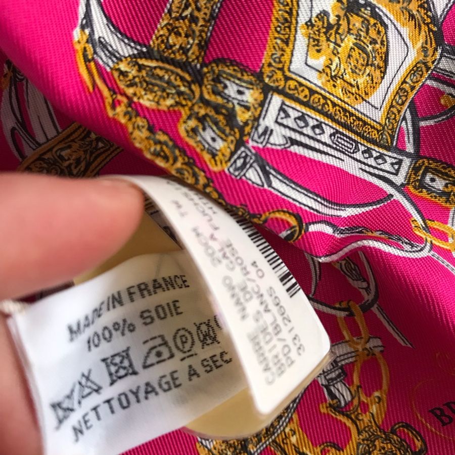 Hermes愛馬仕方巾/絲巾/綁袋巾/口袋巾/手帕🎀全新-4