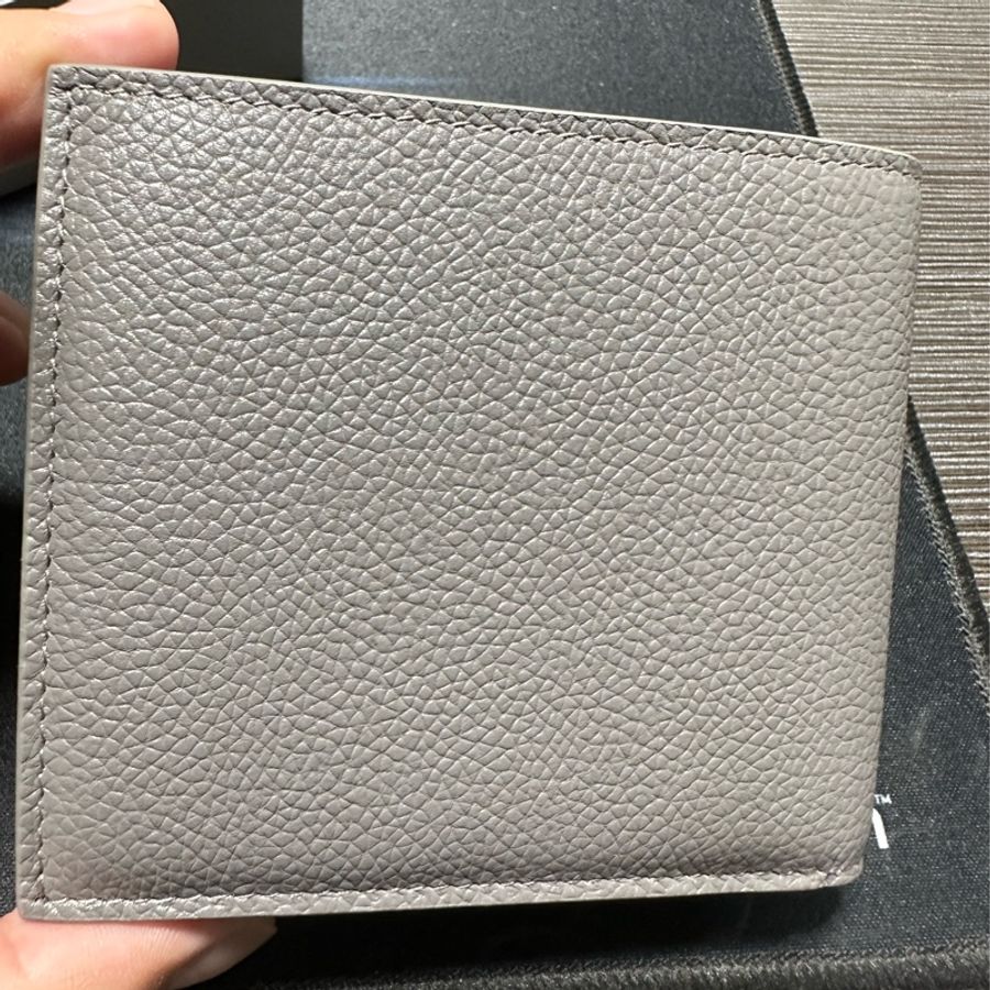 Balenciaga MEN'S CASH SQUARE FOLDED WALLET IN BLUE-11