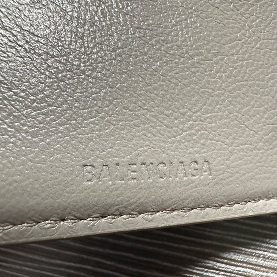 Balenciaga MEN'S CASH SQUARE FOLDED WALLET IN BLUE-18