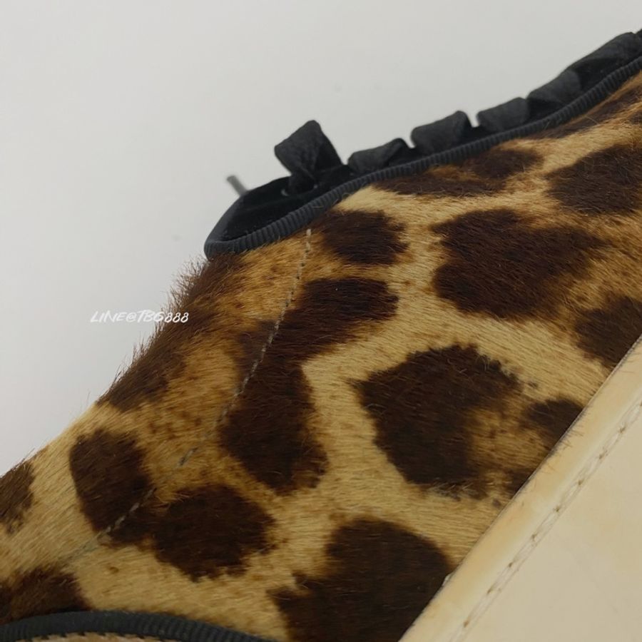Christian Louboutin 卯釘豹紋運動鞋-7
