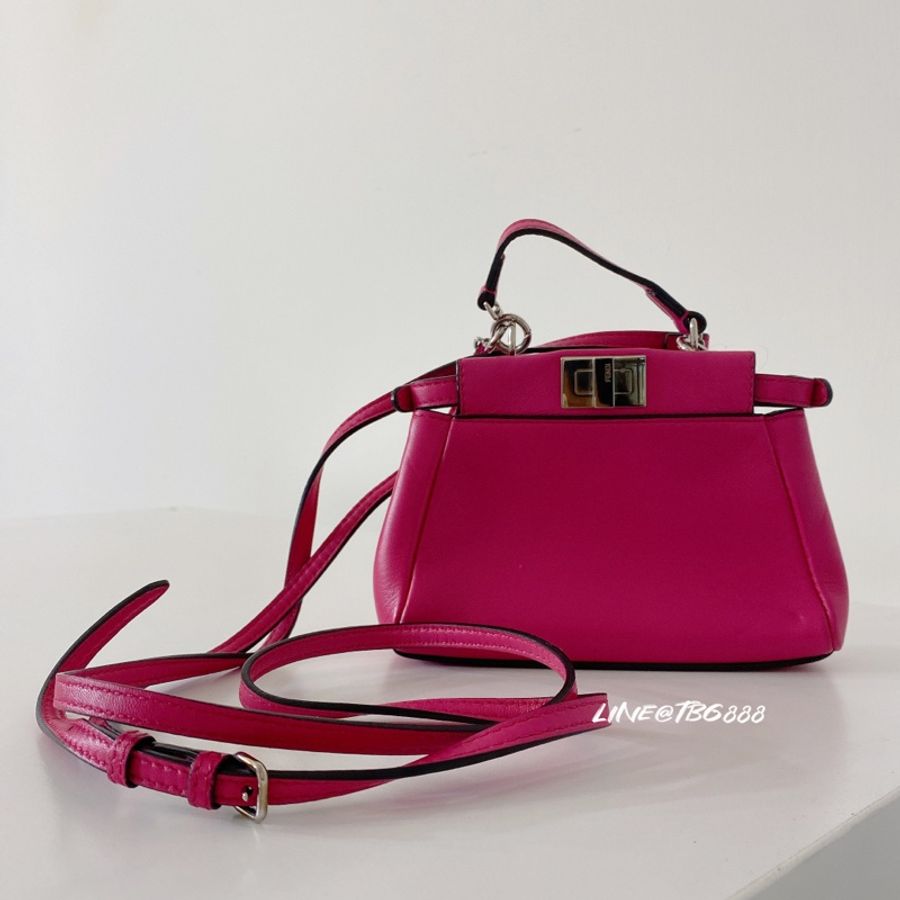 Fendi Micro Peekaboo Bag 附背帶 手提-12