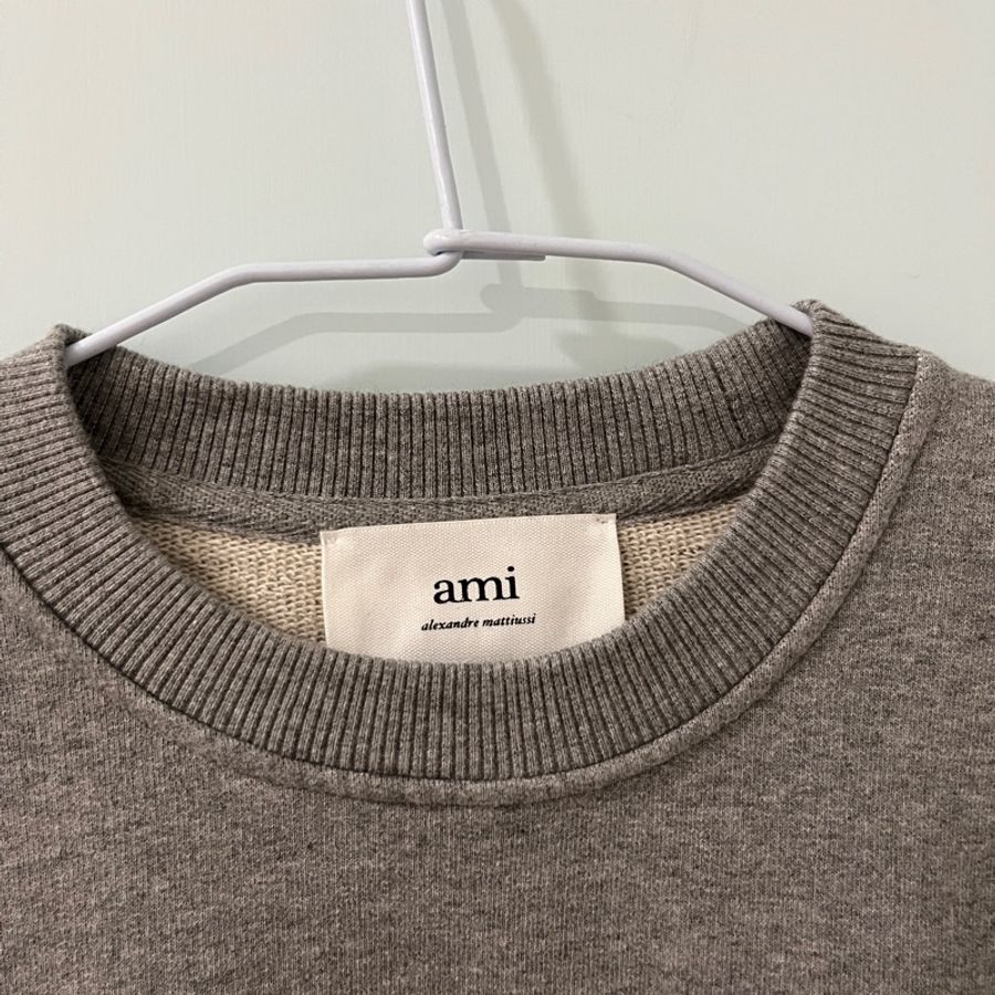 Ami 灰色大學T-2