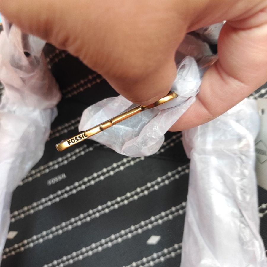 Fossil 十字紋防刮專櫃款後背包-13