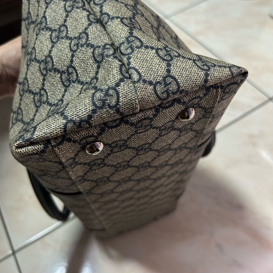 GUCCI PVC防水托特側背包-16