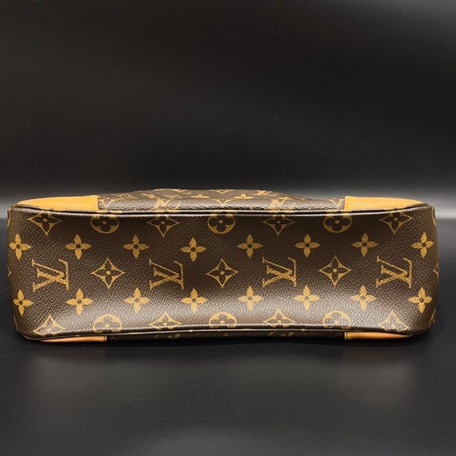 Louis Vuitton LV 老花字紋 VINTAGE 牛角包/肩背包-6