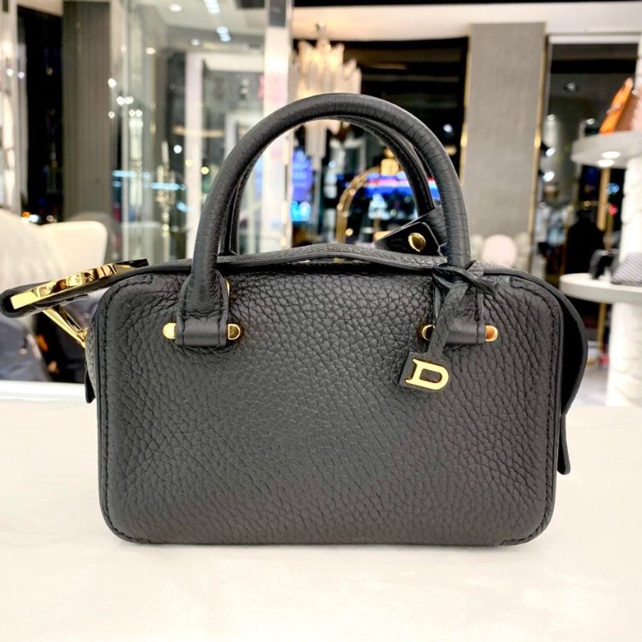 Delvaux Cool Box Nano兩用包 黑色-0