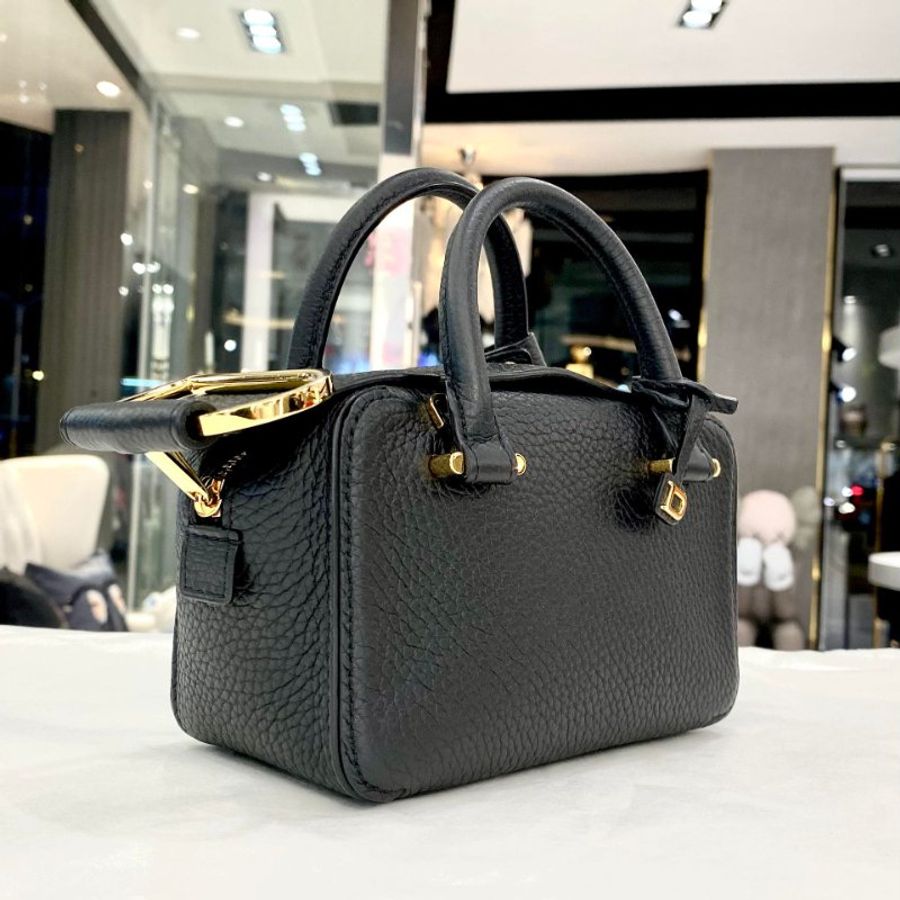 Delvaux Cool Box Nano兩用包 黑色-2