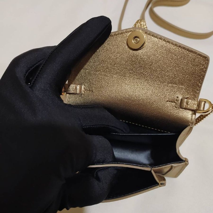 SERPENTI FOREVER MICRO BAG 寶格麗 金色 迷你包-8