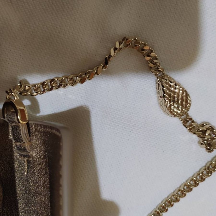 SERPENTI FOREVER MICRO BAG 寶格麗 金色 迷你包-10