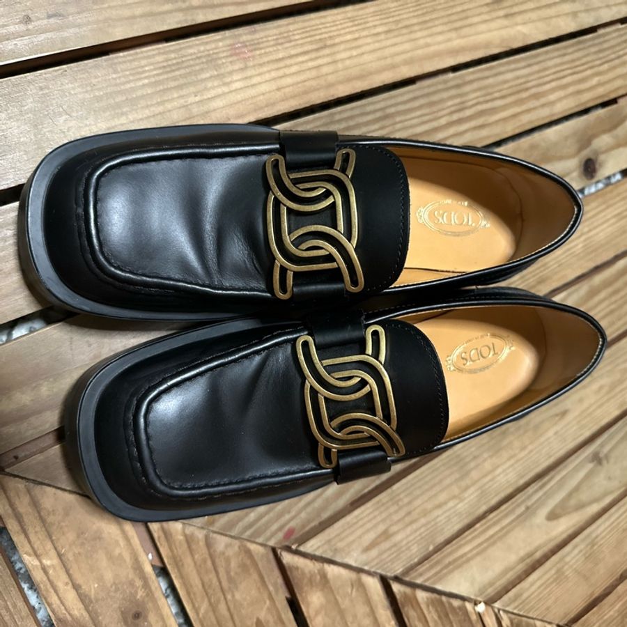 Tod’s kate 厚底方頭樂福鞋 降價促銷💕-10