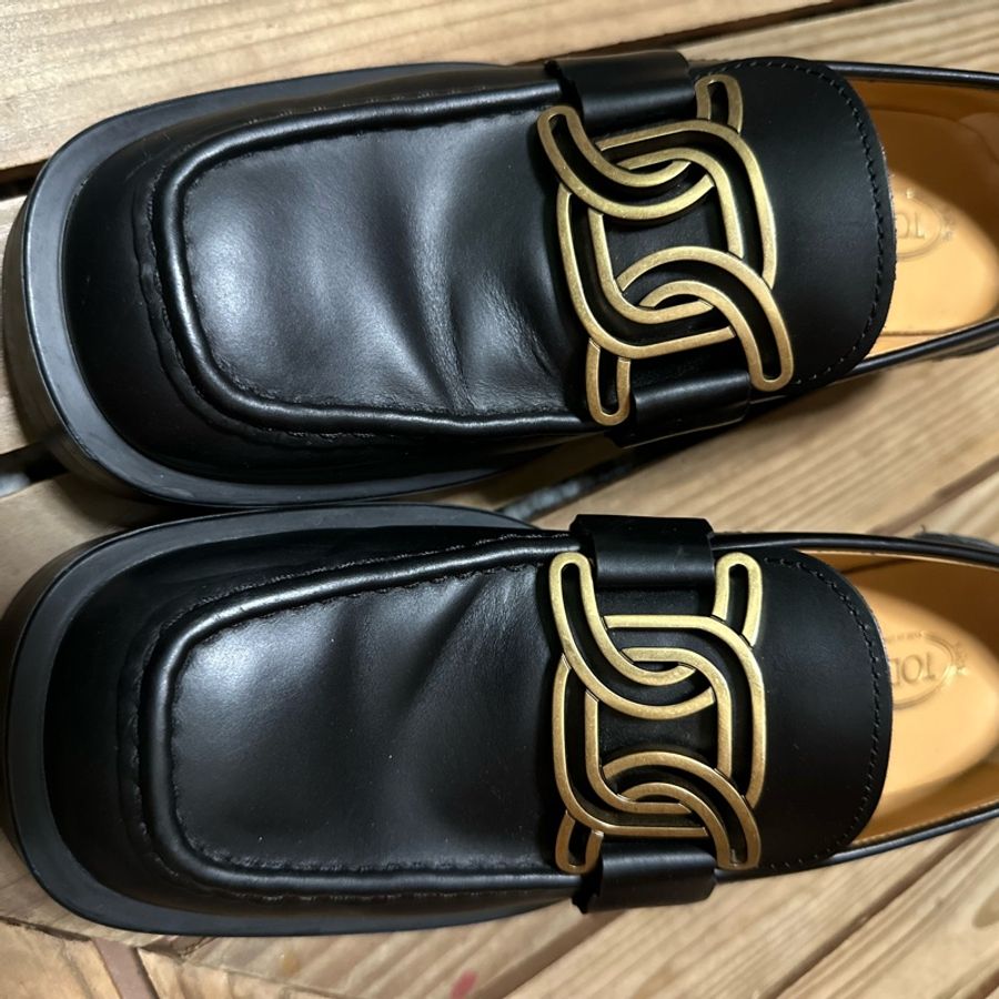 Tod’s kate 厚底方頭樂福鞋 降價促銷💕-12