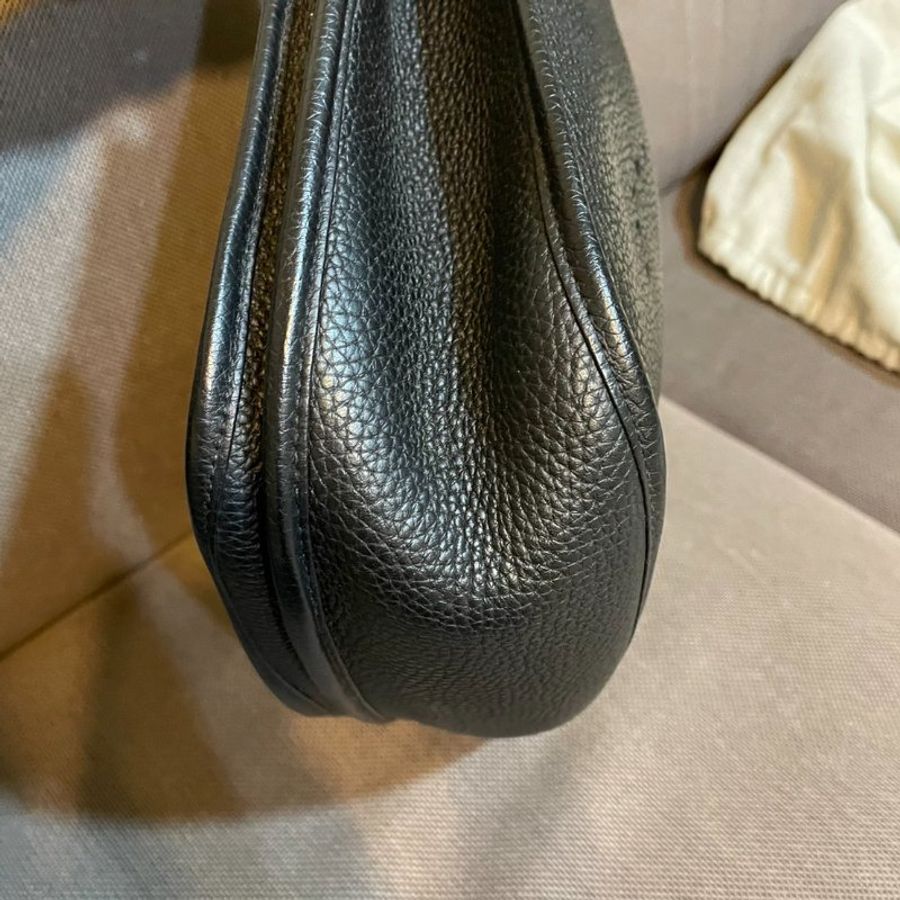 愛馬仕 HERMES EVELYNE 33 黑-6