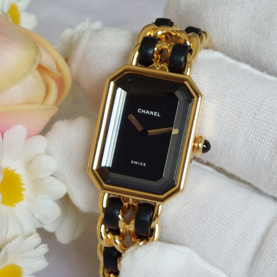 Chanel H0001 🎀現貨實拍🎀香奈兒首映系列premiere手錶M尺寸~二手品約9成新-0