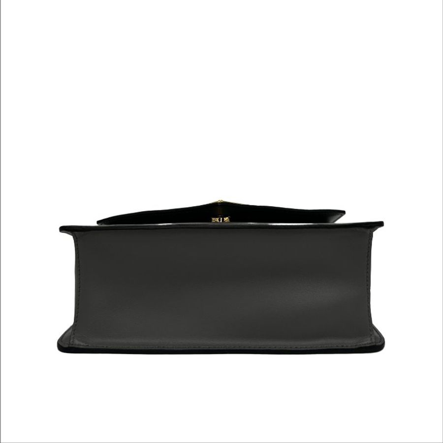 【Prada】降價咯! Pattina in pelle saffiano+soft Calf1 Marmo TU 灰色 肩背包-3