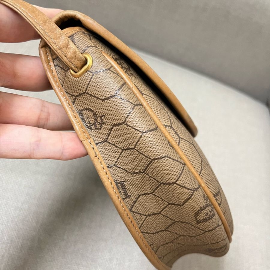 Dior Vintage 蜂巢馬鞍包-3