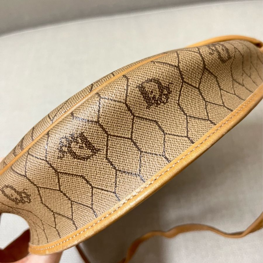 Dior Vintage 蜂巢馬鞍包-9