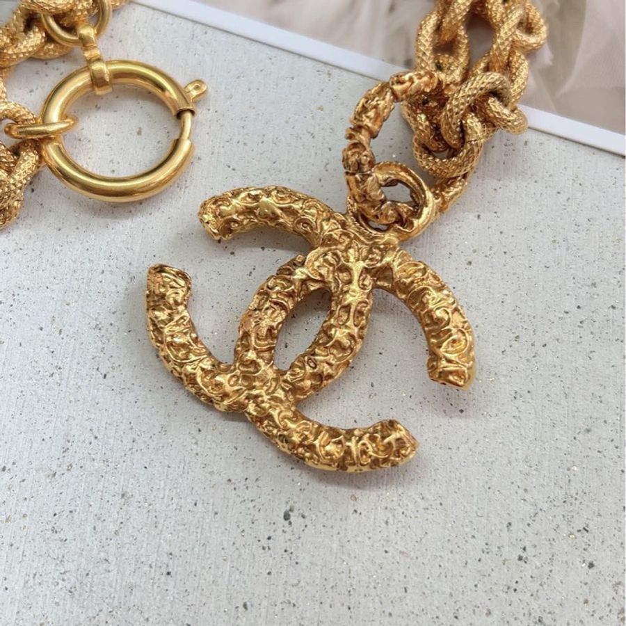 Chanel 香奈兒絕版熔岩短鏈❤️-1