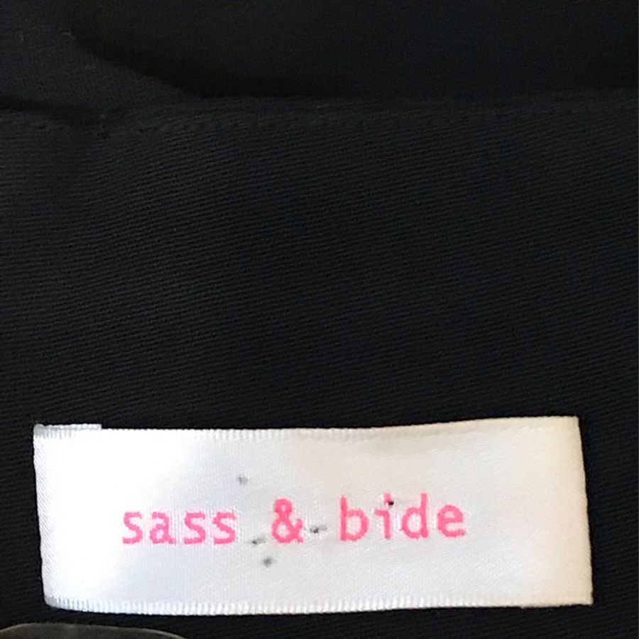 61) 名品Sass&bide秀款時尚短裙 UK6 約8成新-4