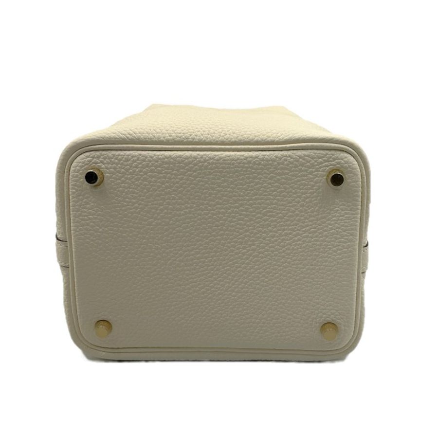 HERMES Picotin 18 奶白金-3
