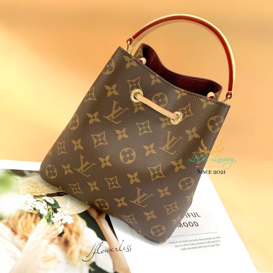 LV 字紋 NéoNoé BB 新款兩用 水桶包 手提包-2