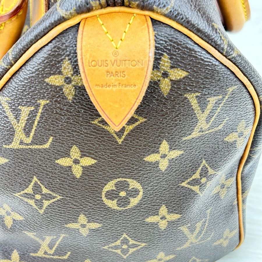 💖💖代售 LV Speedy 25 經典老花波斯頓包 手提款 💖東方不敗經典款💖-6