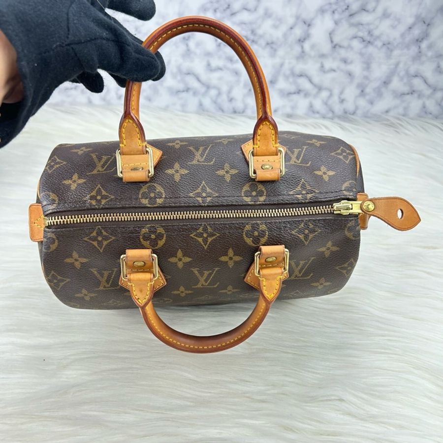 💖💖代售 LV Speedy 25 經典老花波斯頓包 手提款 💖東方不敗經典款💖-10