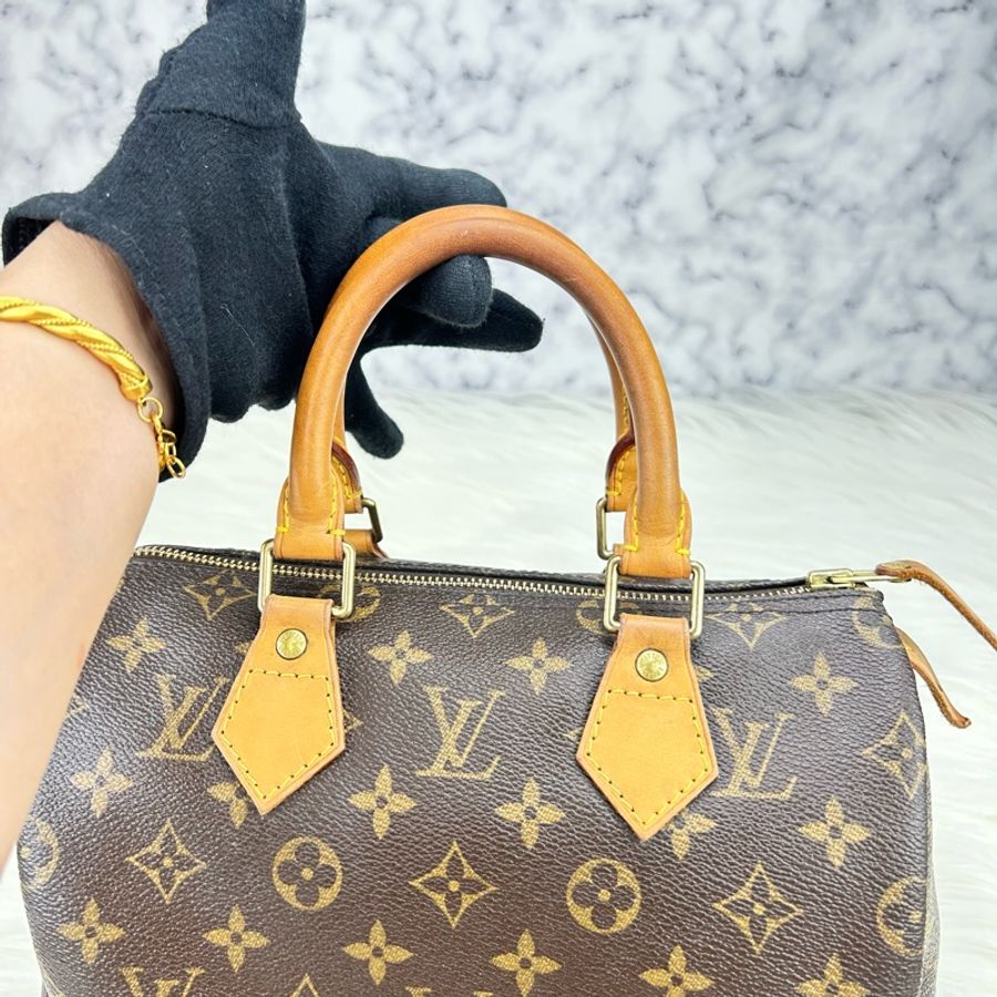 💖💖代售 LV Speedy 25 經典老花波斯頓包 手提款 💖東方不敗經典款💖-21