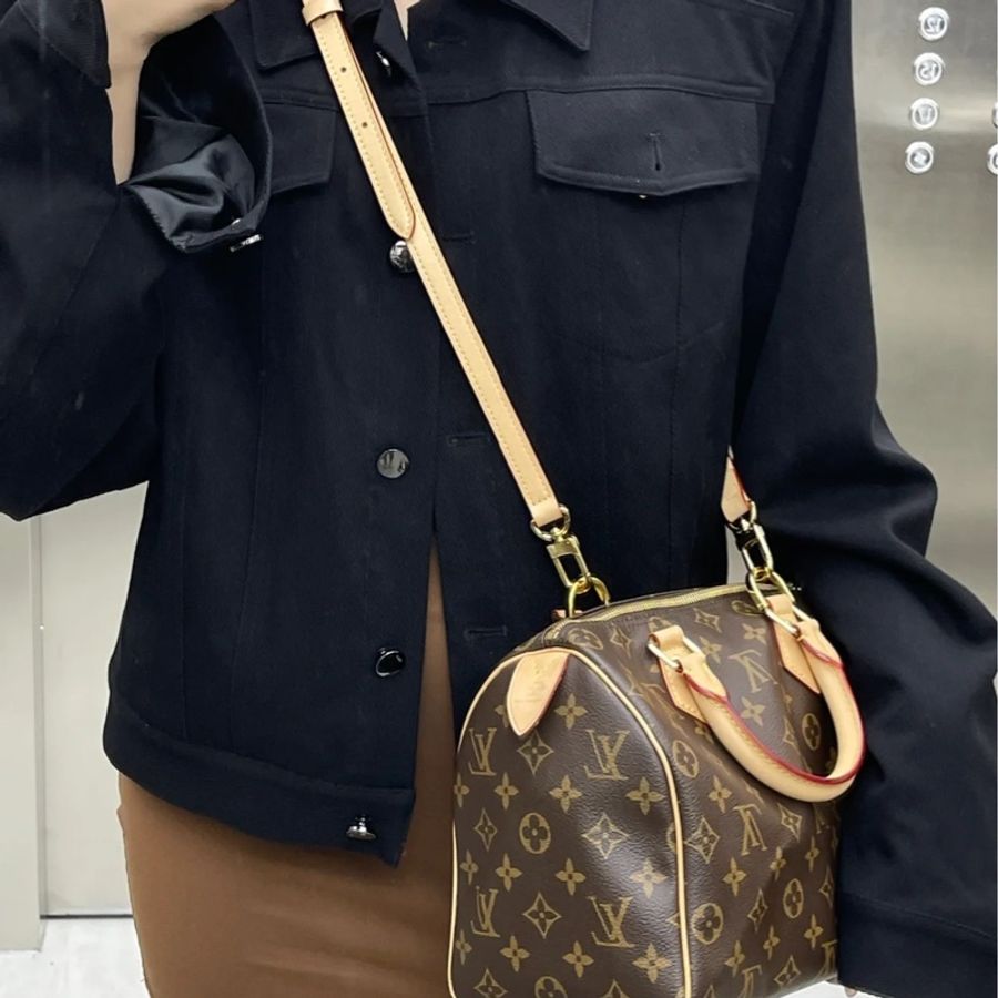 💖💖代售 LV Speedy 25 經典老花波斯頓包 手提款 💖東方不敗經典款💖-28