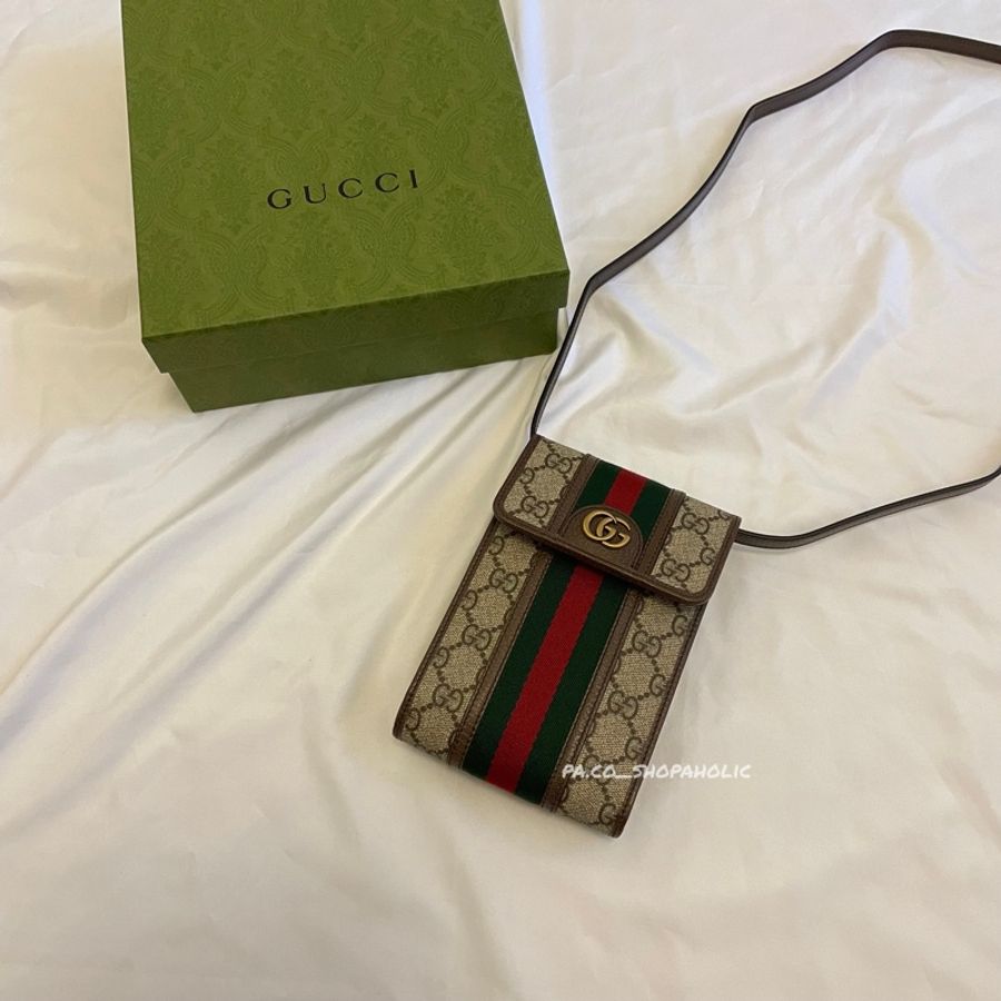 *Sale* Gucci  老花手機包 Ophidia Mini Bag-0