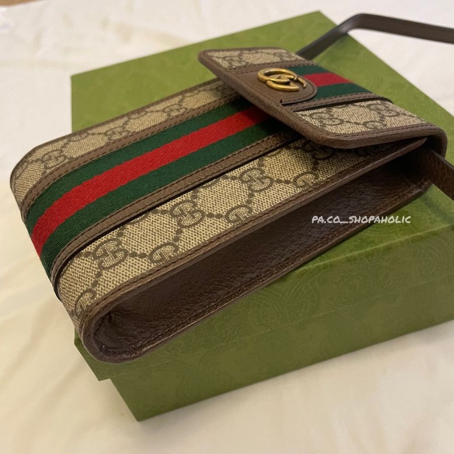 *Sale* Gucci  老花手機包 Ophidia Mini Bag-4