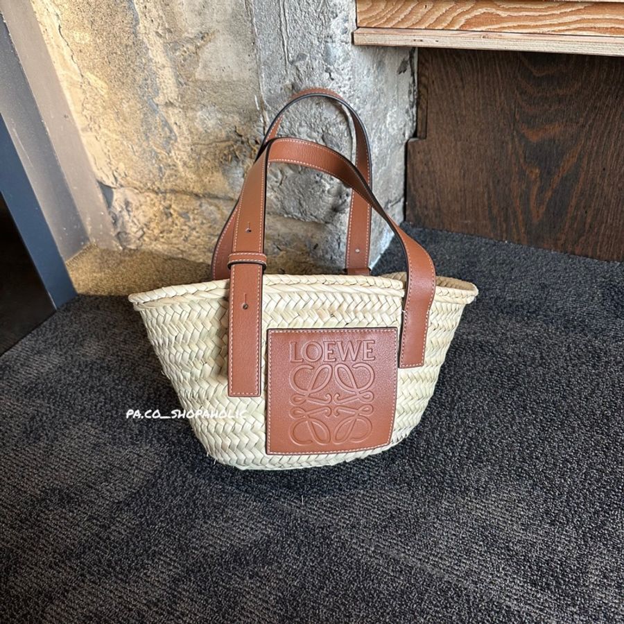 Loewe 小號草編包籃子 Small Basket bag-0