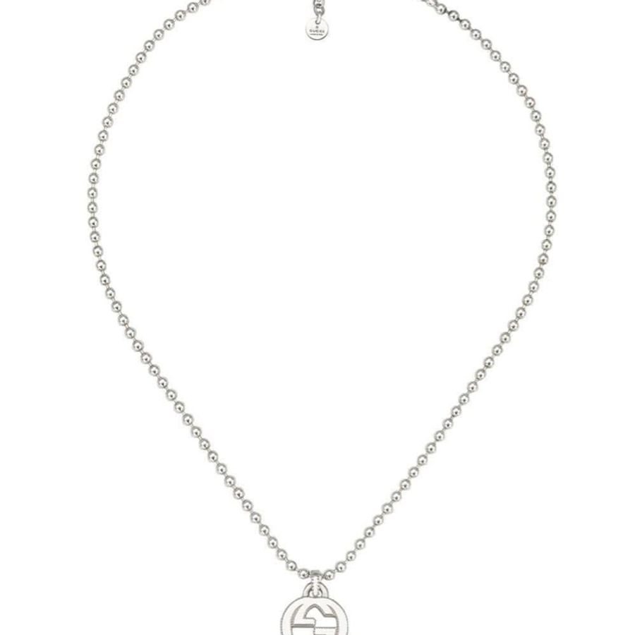 Gucci 經典雙G雕花項鍊-1