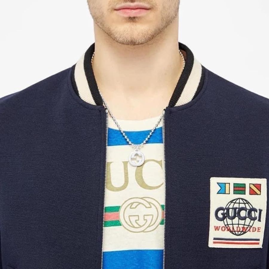 Gucci 經典雙G雕花項鍊-3